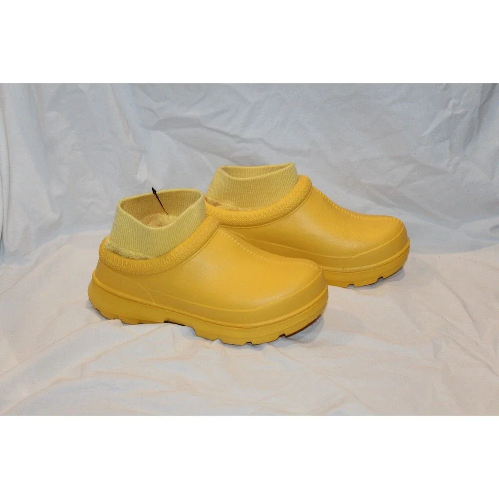 UGG‎ Women's Tasman X Clogs Waterproof Rain Shoes SMRV YELLOW NIB SZ 7